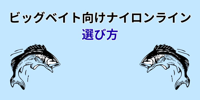 ビッグベイト ナイロンライン